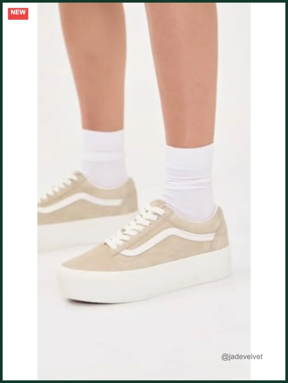Vans Old Skool Stackform Sneakers Suede Platform 1.5in Lace-Up